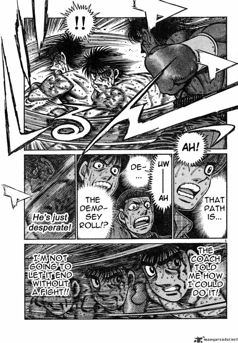 Hajime no Ippo: Fighting Spirit, Chapter 739 image 05